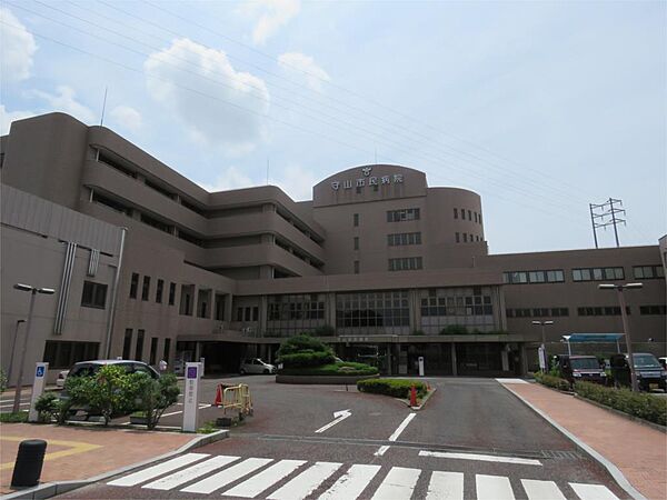 画像18:守山市民病院（1124m）