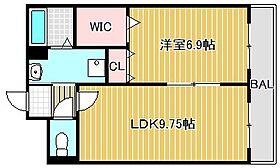 テネレッツア  ｜ 滋賀県守山市勝部３丁目（賃貸マンション1LDK・3階・40.50㎡） その2