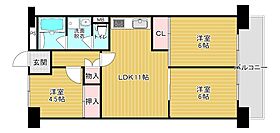 守山アーバンライフ 404 ｜ 滋賀県守山市勝部１丁目（賃貸マンション3LDK・4階・61.60㎡） その2