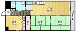 間取図画像 3LDK