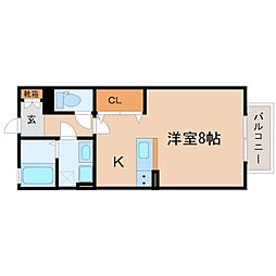 ファーストステージ ワンルームの間取図画像