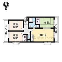 滋賀県大津市黒津１丁目（賃貸マンション3LDK・4階・65.16㎡） その2