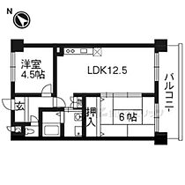 アロウI・叡山 503 ｜ 滋賀県大津市下阪本６丁目（賃貸マンション2LDK・5階・50.32㎡） その2