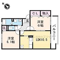 滋賀県甲賀市甲南町寺庄（賃貸アパート2LDK・1階・52.17㎡） その2