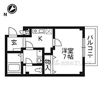 ユニゾンＫ 104 ｜ 滋賀県東近江市中小路町（賃貸アパート1K・1階・26.90㎡） その1