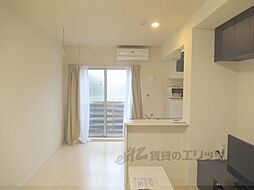 ミランダ阿星II 207 2階ワンルームのリビング/ダイニング