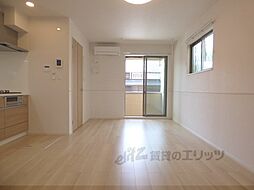 JR湖西線 堅田駅 徒歩21分の賃貸アパート 1階1LDKのリビング/ダイニング