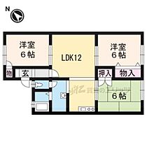 滋賀県栗東市坊袋（賃貸アパート3LDK・2階・64.00㎡） その2