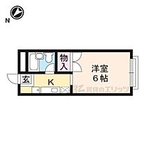 滋賀県草津市野村４丁目（賃貸アパート1K・2階・18.00㎡） その2