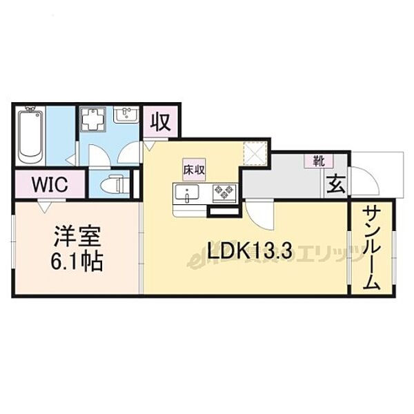 プロスペリテ下阪本 102｜滋賀県大津市下阪本２丁目(賃貸アパート1LDK・1階・50.05㎡)の写真 その2