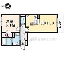 滋賀県守山市二町町（賃貸アパート1LDK・3階・42.63㎡） その2