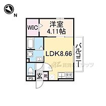 滋賀県草津市草津町（賃貸アパート1LDK・3階・32.37㎡） その2