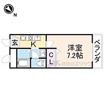 滋賀県犬上郡豊郷町大字下枝（賃貸アパート1K・2階・25.08㎡） その2