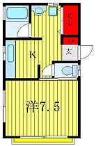 東京都葛飾区東金町2丁目（賃貸アパート1K・2階・23.96㎡） その2