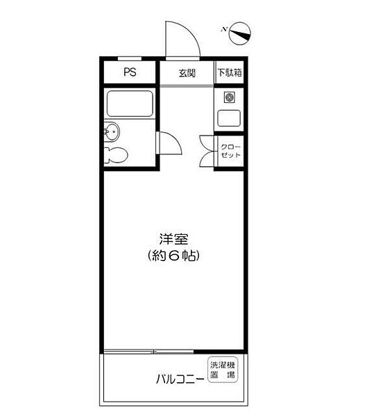 フォレストイン目白 208｜東京都豊島区目白4丁目(賃貸マンション1R・2階・16.08㎡)の写真 その2