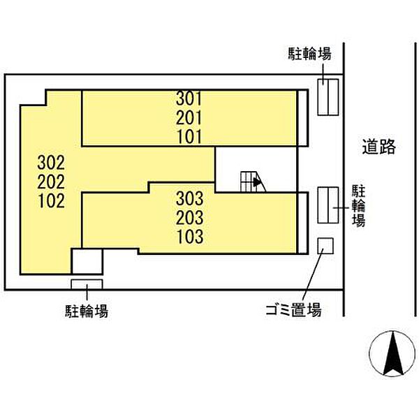 グラナーデ千住緑町 101｜東京都足立区千住緑町3丁目(賃貸アパート1LDK・1階・36.80㎡)の写真 その2