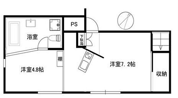 フィールドビーギャラリー 201｜東京都板橋区大谷口1丁目(賃貸マンション1R・2階・35.87㎡)の写真 その2