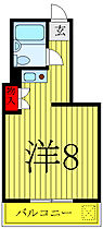 第二ビラ京 402 ｜ 東京都豊島区巣鴨1丁目24-5（賃貸マンション1R・4階・18.90㎡） その2