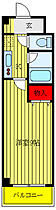 サンハイム常盤台  ｜ 東京都板橋区常盤台3丁目（賃貸マンション1K・3階・25.81㎡） その2