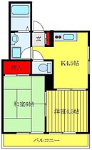 ユニーブル城 306 ｜ 東京都板橋区志村1丁目35-3（賃貸マンション2K・3階・37.00㎡） その2