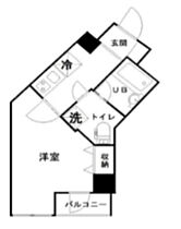 エテルノ池袋オーヴェスト 402 ｜ 東京都板橋区大谷口2丁目（賃貸マンション1K・4階・21.29㎡） その2