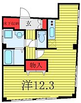 クリーンハイツ 201 ｜ 東京都北区赤羽西4丁目（賃貸マンション1R・2階・37.53㎡） その2