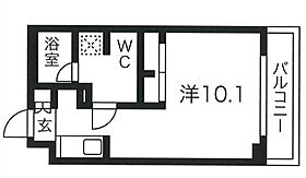 スパシエチェント成増  ｜ 東京都板橋区赤塚3丁目29-9（賃貸マンション1R・2階・25.65㎡） その2