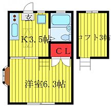 アライハイツ  ｜ 東京都北区田端3丁目13-10（賃貸アパート1K・2階・22.31㎡） その2