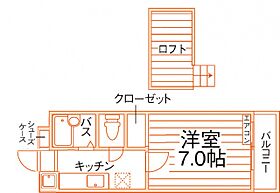 ファインフィールド2  ｜ 福岡県福岡市西区今宿東２丁目23-8（賃貸アパート1K・2階・21.95㎡） その2