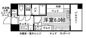 学生会館 NNB九大スクエア（食事付き）  ｜ 福岡県福岡市西区北原２丁目（賃貸マンション1K・8階・18.60㎡） その2