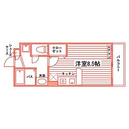 間取図画像 ワンルーム