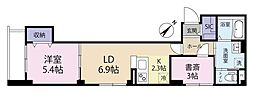 アルコグランツ 2LDKの間取図画像