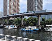 芝浦西運河沿緑地 276ｍ/徒歩4分