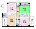 千里月見ケ丘ハイツH棟4階950万円