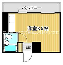 大阪府守口市梶町4丁目（賃貸マンション1R・4階・15.50㎡） その2