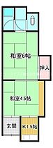 大阪府守口市梶町4丁目（賃貸テラスハウス2K・1階・22.39㎡） その2