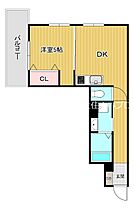 大阪府門真市石原町（賃貸アパート1DK・3階・29.73㎡） その2