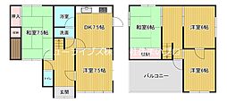 片町線 忍ヶ丘駅 徒歩9分