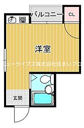 間取図画像 ワンルーム