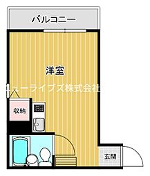 間取図画像 ワンルーム