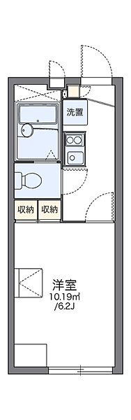 東京都北区滝野川3丁目(賃貸アパート1K・2階・19.87㎡)の写真 その2