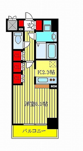 プレミアステージ駒込 805｜東京都豊島区駒込1丁目(賃貸マンション1K・8階・29.75㎡)の写真 その2