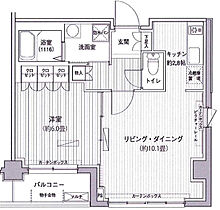 東京都文京区小日向4丁目（賃貸マンション1LDK・2階・43.39㎡） その2