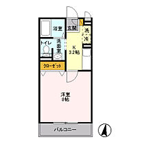 東京都板橋区赤塚1丁目21-16（賃貸アパート1K・2階・26.71㎡） その2