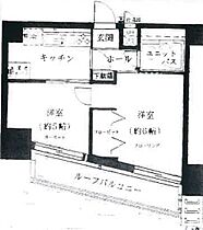 東京都板橋区板橋1丁目（賃貸マンション2K・11階・32.18㎡） その2