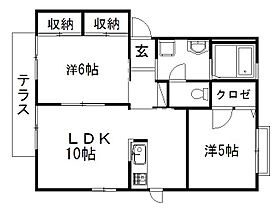 静岡県浜松市中央区茄子町（賃貸アパート2LDK・1階・50.41㎡） その2