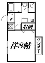 静岡県浜松市中央区中沢町（賃貸アパート1K・2階・27.04㎡） その2