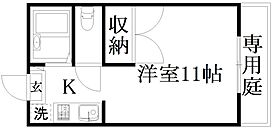 静岡県浜松市中央区半田山5丁目（賃貸アパート1K・1階・25.90㎡） その2