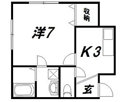 静岡県浜松市中央区北寺島町（賃貸アパート1K・1階・24.84㎡） その2