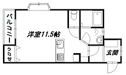 マンション司 ワンルームの間取図画像